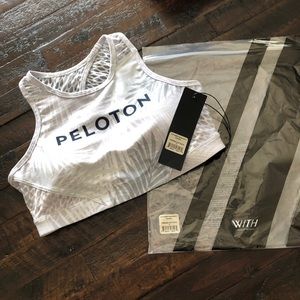 Peloton Palm Blanc HN Bra Size S BRAND NEW W/ TAGS